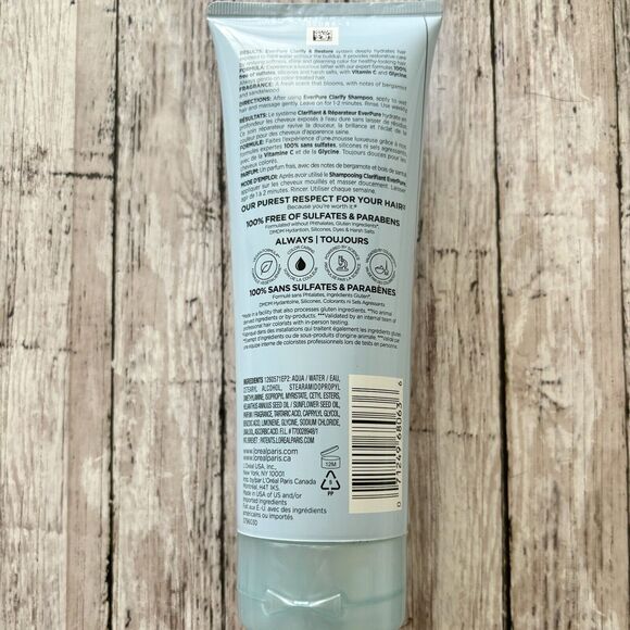 L'Oreal Paris EverPure Sulfate Free Restore Conditioner Vitamin C 6.8 oz NEW - Picture 7 of 7
